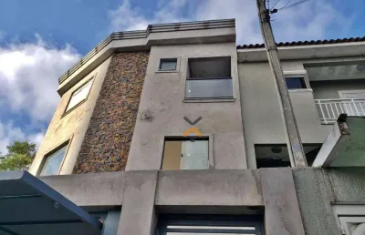 Sobrado com 3 dormitórios à venda, 130 m² por r$ 800.000,00 - parque jaçatuba - santo andré/sp