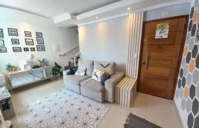 Cobertura à venda, 136 m² por r$ 575.000,00 - vila bastos - santo andré/sp