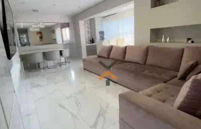 Apartamento com 3 dormitórios à venda, 107 m² por r$ 910.000,00 - vila homero thon - santo andré/sp