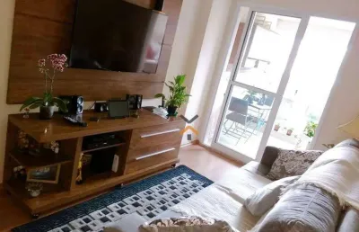 Apartamento à venda, 84 m² por r$ 636.000,00 - vila valparaíso - santo andré/sp