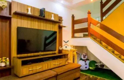 Sobrado com 2 dormitórios à venda, 120 m² por r$ 490.000,00 - vila bela vista - santo andré/sp
