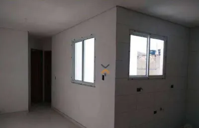 Cobertura à venda, 86 m² por r$ 395.000,00 - vila scarpelli - santo andré/sp