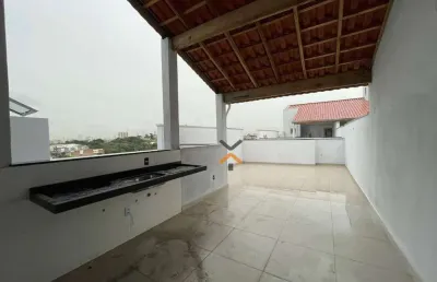 Cobertura à venda, 100 m² por r$ 628.000,00 - vila eldízia - santo andré/sp