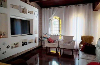 Sobrado com 3 dormitórios à venda, 225 m² por r$ 1.200.000,00 - vila guarani - santo andré/sp