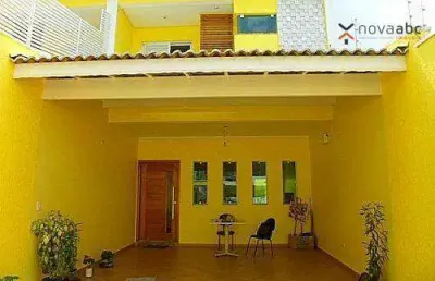Sobrado com 3 dormitórios para alugar, 215 m² por r$ 5.320,00/mês - parque das nações - santo andré/sp