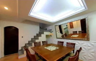 Sobrado com 4 dormitórios à venda, 205 m² por r$ 1.870.000,00 - barcelona - são caetano do sul/sp