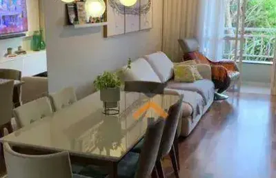 Apartamento com 2 dormitórios à venda, 67 m² por r$ 720.000,00 - olímpico - são caetano do sul/sp