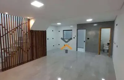 Sobrado com 3 dormitórios à venda, 142 m² por r$ 660.000,00 - jardim das maravilhas - santo andré/sp