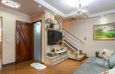 Sobrado à venda, 176 m² por r$ 675.000,00 - parque das nações - santo andré/sp