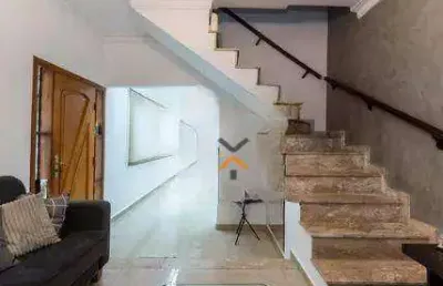 Sobrado com 3 dormitórios à venda, 210 m² por r$ 1.350.000,00 - olímpico - são caetano do sul/sp
