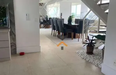 Cobertura com 3 dormitórios, 227 m² - venda por r$ 1.890.000,00 ou aluguel por r$ 14.675,00/mês - centro - santo andré/sp