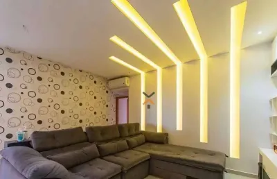 Apartamento à venda, 126 m² por r$ 1.450.000,00 - vila scarpelli - santo andré/sp