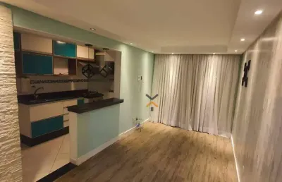 Apartamento à venda, 59 m² por r$ 280.000,00 - parque são vicente - mauá/sp