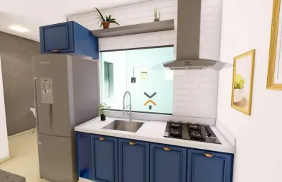 Cobertura com 2 dormitórios à venda, 96 m² por r$ 564.000,00 - parque das nações - santo andré/sp