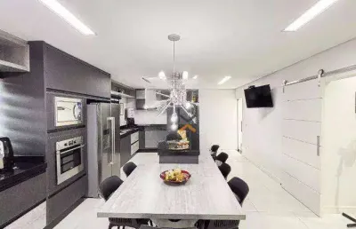 Sobrado com 3 dormitórios à venda, 386 m² por r$ 2.660.000,00 - vila pires - santo andré/sp