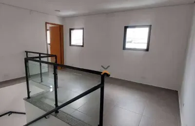 Sobrado para alugar, 100 m² por r$ 4.195,00/mês - centro - santo andré/sp