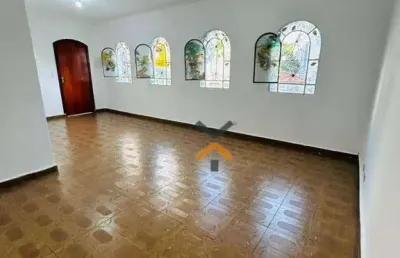 Casa com 3 dormitórios para alugar, 185 m² por r$ 4.997,91/mês - vila príncipe de gales - santo andré/sp