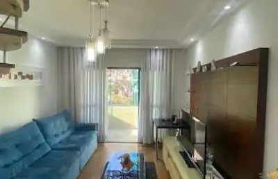 Apartamento duplex com 3 dormitórios à venda, 202 m² por r$ 1.300.000,00 - rudge ramos - são bernardo do campo/sp