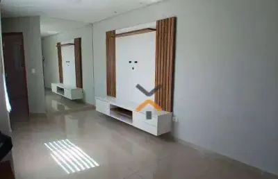 Cobertura com 2 dormitórios à venda, 101 m² por r$ 399.000,00 - vila tibiriçá - santo andré/sp