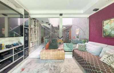 Sobrado com 3 dormitórios à venda, 210 m² por r$ 1.350.000,00 - vila guiomar - santo andré/sp