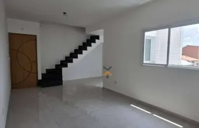 Cobertura com 2 dormitórios à venda, 128 m² por r$ 596.000,00 - vila curuçá - santo andré/sp