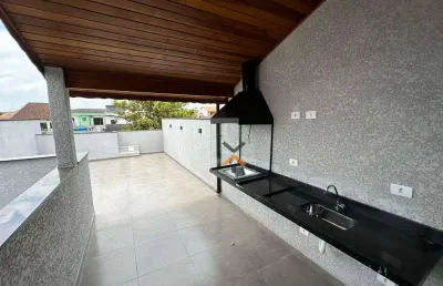 Cobertura com 2 dormitórios à venda, 106 m² por r$ 692.000,00 - vila curuçá - santo andré/sp