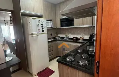 Sobrado com 3 dormitórios à venda, 94 m² por r$ 570.000,00 - jardim jamaica - santo andré/sp