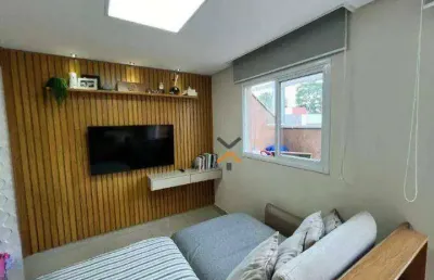 Sobrado com 3 dormitórios à venda, 182 m² por r$ 852.000,00 - vila assunção - santo andré/sp