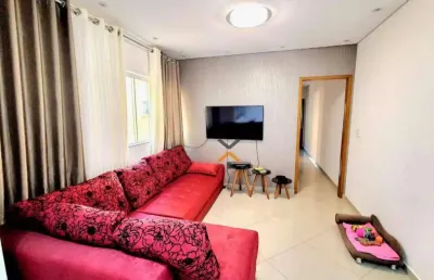 Cobertura com 3 dormitórios à venda, 150 m² por r$ 852.000,00 - paraíso - santo andré/sp