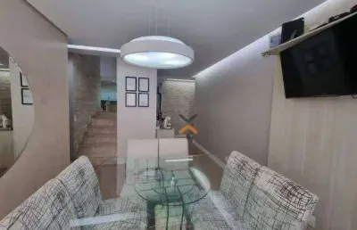 Cobertura com 4 dormitórios à venda, 153 m² por r$ 1.590.000,00 - nova petrópolis - são bernardo do campo/sp