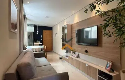 Apartamento à venda, 45 m² por r$ 390.000,00 - vila pires - santo andré/sp