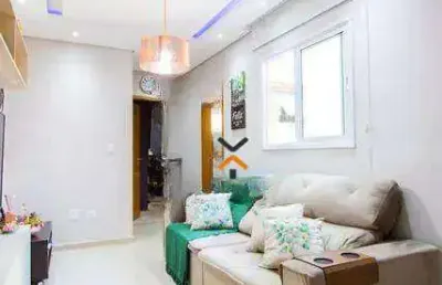 Cobertura com 2 dormitórios, 94 m² - venda por r$ 522.000,00 ou aluguel por r$ 3.983,00/mês - vila leopoldina - santo andré/sp
