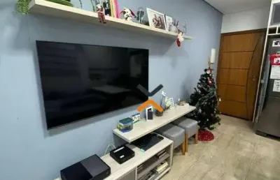 Cobertura com 2 dormitórios à venda, 102 m² por r$ 511.000,00 - parque industriário - santo andré/sp