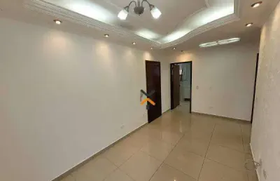 Apartamento com 2 dormitórios, 50 m² - venda por r$ 300.000,00 ou aluguel por r$ 1.977,25/mês - parque são vicente - mauá/sp