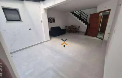 Apartamento triplex com 2 dormitórios à venda, 106 m² por r$ 475.000,00 - santa teresinha - santo andré/sp