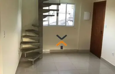 Cobertura com 2 dormitórios para alugar, 100 m² por r$ 3.980,83/mês - parque erasmo assunção - santo andré/sp