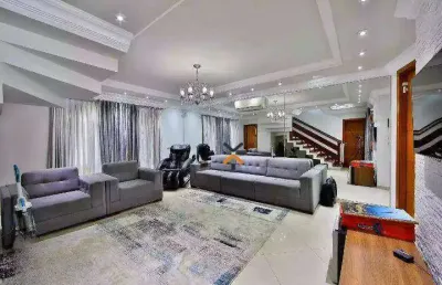 Sobrado com 4 dormitórios à venda, 450 m² por r$ 2.500.000,00 - parque dos pássaros - são bernardo do campo/sp
