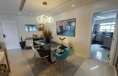 Apartamento com 3 dormitórios para alugar, 149 m² por r$ 10.466,00/mês - centro - são bernardo do campo/sp