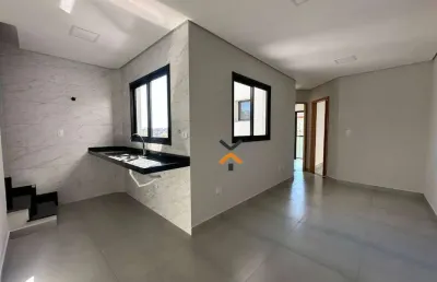 Cobertura à venda, 80 m² por r$ 419.000,00 - jardim das maravilhas - santo andré/sp