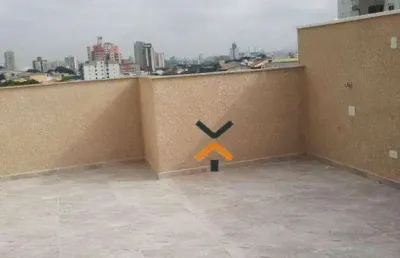 Cobertura com 2 dormitórios à venda, 95 m² por r$ 550.000,00 - vila pires - santo andré/sp