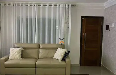 Sobrado com 2 dormitórios à venda, 225 m² por r$ 840.000,00 - jardim las vegas - santo andré/sp
