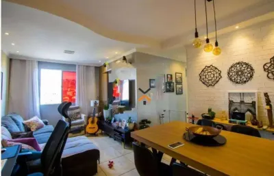 Apartamento com 2 dormitórios à venda, 53 m² por r$ 248.000,00 - parque são vicente - mauá/sp