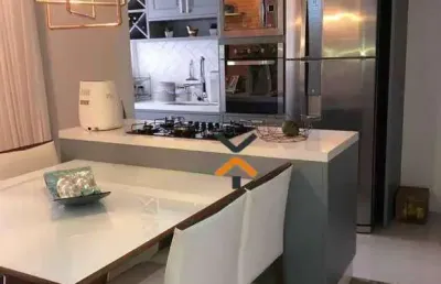 Cobertura com 3 dormitórios à venda, 200 m² por r$ 1.100.000,00 - campestre - santo andré/sp