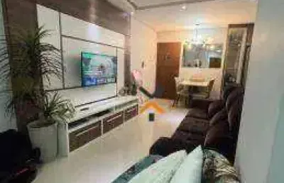 Apartamento com 2 dormitórios à venda, 52 m² por r$ 355.000,00 - parque capuava - santo andré/sp