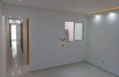 Apartamento com 2 dormitórios para alugar, 55 m² por r$ 1.818,50/mês - jardim das maravilhas - santo andré/sp