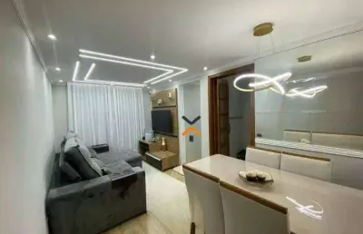 Apartamento com 2 dormitórios à venda, 50 m² por r$ 320.000,00 - parque erasmo assunção - santo andré/sp