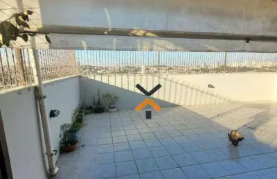 Cobertura com 2 dormitórios à venda, 140 m² por r$ 550.000,00 - rudge ramos - são bernardo do campo/sp