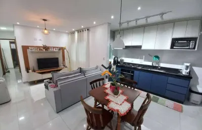 Cobertura com 3 dormitórios à venda, 130 m² por r$ 820.000,00 - campestre - santo andré/sp