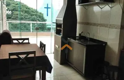 Cobertura com 2 dormitórios à venda, 76 m² por r$ 356.000,00 - vila humaitá - santo andré/sp