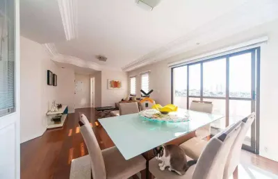 Apartamento com 3 dormitórios para alugar, 143 m² por r$ 10.800/mês - vila bastos - santo andré/sp